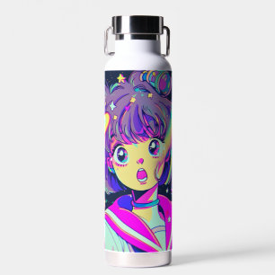 Kawaii Anime Girl Water Flasche