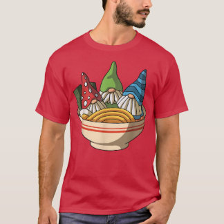Kawaii Anime Gnomes Asian Noodles Japanisch Ramen T-Shirt