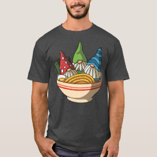 Kawaii Anime Gnomes Asian Noodles Japanisch Ramen  T-Shirt