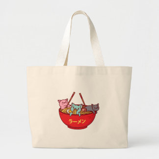 Kawaii Anime-Katzelustige entzückende japanische Jumbo Stoffbeutel