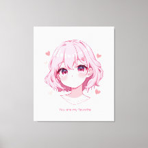 Kawaii Anime Mädchen Valentinstag Sweatshirt