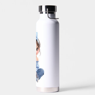 Kawaii Anime Mädchen Wasserflasche Trinkflasche
