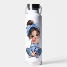 Kawaii Anime Mädchen Wasserflasche
