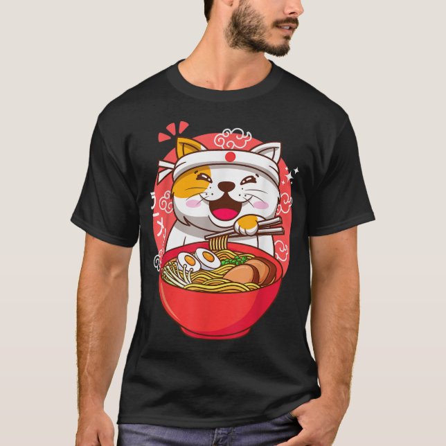 Kawaii Anime T-Shirt (Vorderseite)