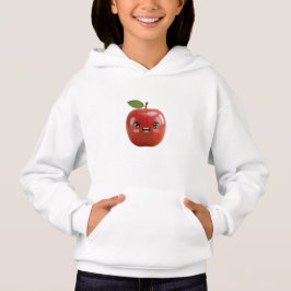 Kawaii Apple Sweatshirt with Cute Hood