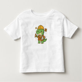 Kawaii  Architect Dinosaur – Cute Dino Jobs Kleinkind T-shirt