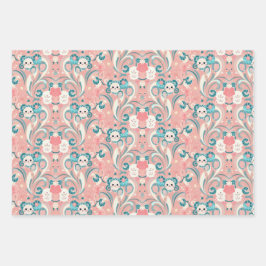 Kawaii Art 3 Packpapier Blätter im japanischen Sti