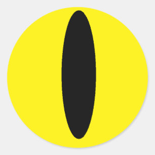 Kawaii-Augenkleber Runder Aufkleber