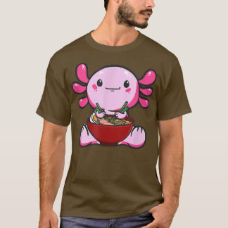 Kawaii Axolotl Ramen Lovers Noodle Lovers Feinschm T-Shirt