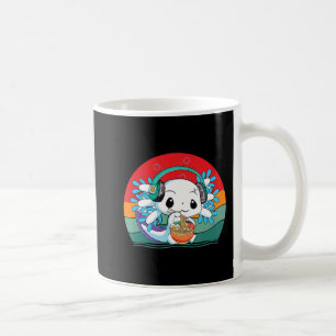 Kawaii Axolotl Ramen Noddles Retro Vintage Anime J Kaffeetasse