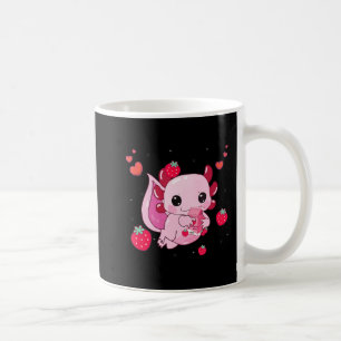 Kawaii Axolotl Strawberry Milk Shake Anime Gift Gi Kaffeetasse