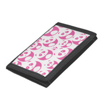 Kawaii Baby Pink und White Panda Muster