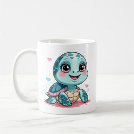 Kawaii Baby Turtle Mug Kaffeetasse