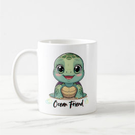 Kawaii Baby Turtle Mug Kaffeetasse