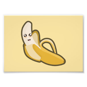 Kawaii Banana Fotodruck