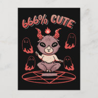 Kawaii Baphomet Occult Devil Goat