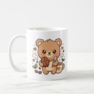 Kawaii-Bär-Coffee-Clipart-Tasse Kaffeetasse