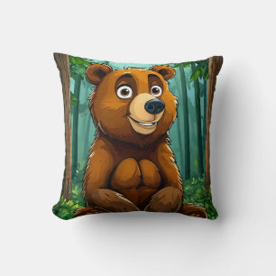 Kawaii Bären Wald Dekoratives Geschenk Kissen