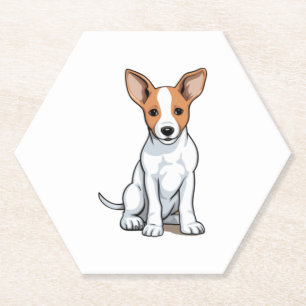 Kawaii Basenji Puppy Untersetzer