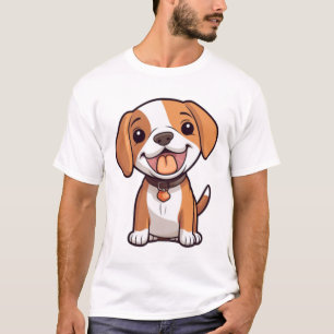 Kawaii Beagle Puppy T-Shirt