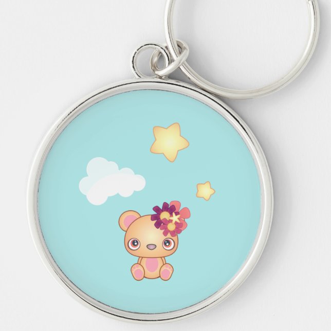 Kawaii Bear Schlüsselanhänger (Vorne)
