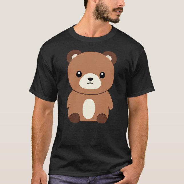 Kawaii Bear T-Shirt (Vorderseite)