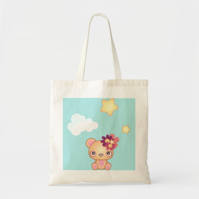 Kawaii Bear Tragetasche (Vorne)