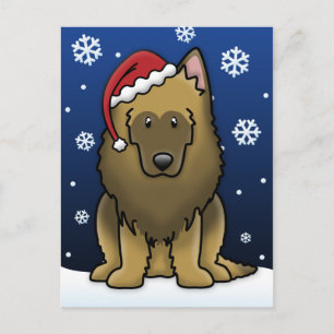 Kawaii Belgium Tervuren Weihnachtspostkarte Feiertagspostkarte