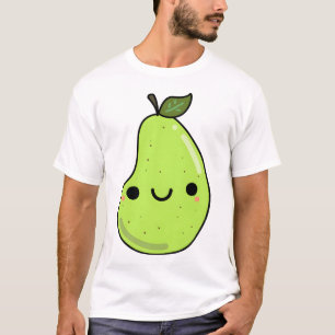 Kawaii Birnenfrucht T-Shirt