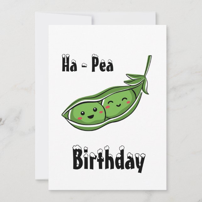 Kawaii Birthday Party Einladung (Vorderseite)