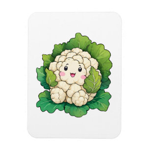 Kawaii Blumenkohl Magnet