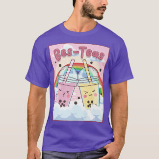 Kawaii Boba Bubble Milk Tea Bes Teas Ästhetik 11 T-Shirt