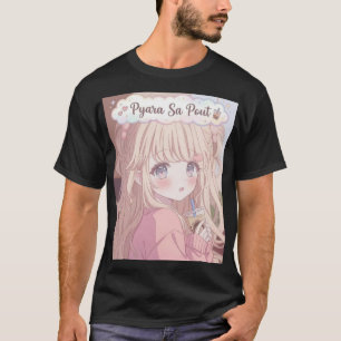 Kawaii Boba Mädchen: Magische Pastell-Party-Dekora T-Shirt