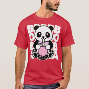 Kawaii Boba Tea Niedlich Panda Kawaii Bubble Tea D T-Shirt