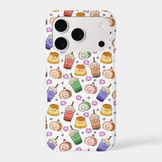 Kawaii Boba Tea Pattern