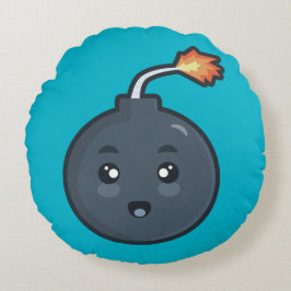 Kawaii Bombe Rundes Kissen