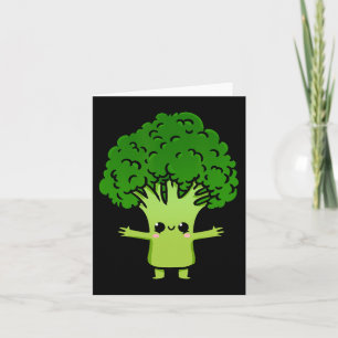 Kawaii Broccoli Karte
