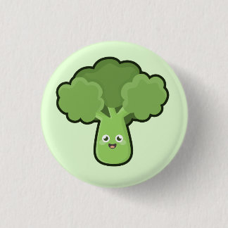 Kawaii Brokkoli Button