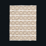 Kawaii Brot / Toast Fleece Blanket<br><div class="desc">Wiederholtes Muster von Kawaii Brot oder Toast,  bereit zum Frühstück,  Nachmittagstee oder zum Mittagessen Sandwich.</div>
