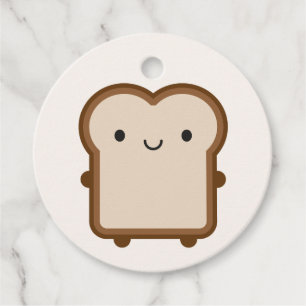 Kawaii Brot / Toast Geschenkanhänger