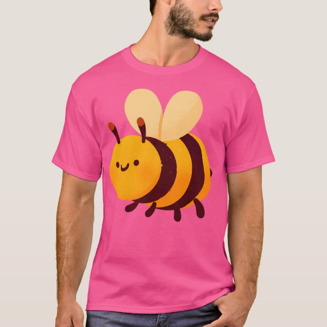 Kawaii Bumblebee T-Shirt (Vorderseite)