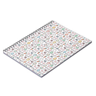 Kawaii Bunny Ostern Herz Notizbuch Notizblock