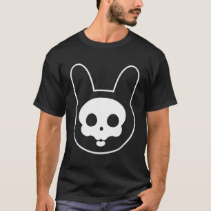 Kawaii Bunny Skull X-Ray Pastel hat Niedliche Spoo T-Shirt