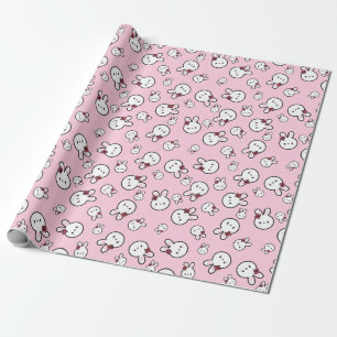 Kawaii Bunny Wrapping Paper Geschenkpapier
