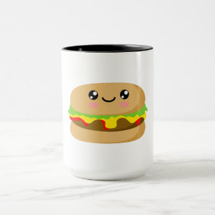 Kawaii Burger Tasse