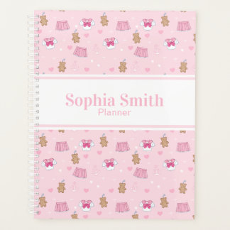"Kawaii Campus" Preppy Personalized Planner Planer