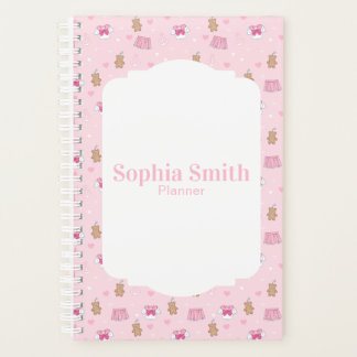 "Kawaii Campus" Preppy Personalized Planner V2 Planer