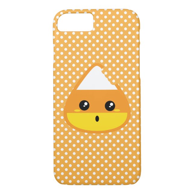 Kawaii Candy Corn iPhone Case (Rückseite)