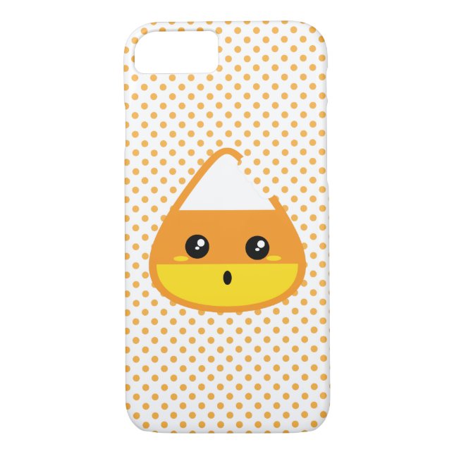 Kawaii Candy Corn iPhone Case (Rückseite)