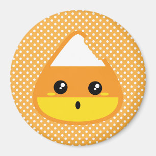 Kawaii Candy Corn Magnet